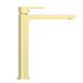 Nero Bianca Tall Basin Mixer - Brushed Gold-NR321501aBG-blue-leaf-bathware