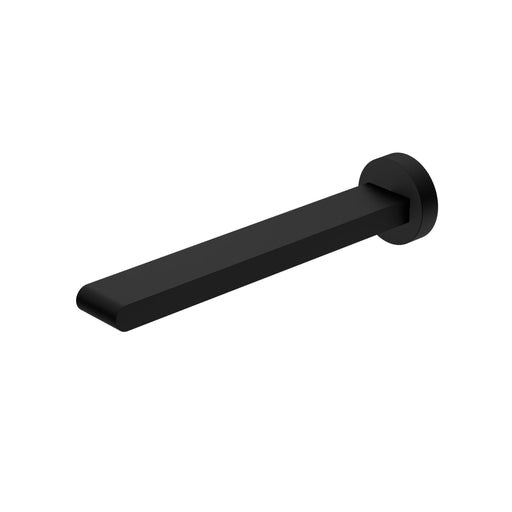 Nero Bianca Fixed Basin/Bath Spout 240mm - Matte Black-NR321503BMB-blue-leaf-bathware