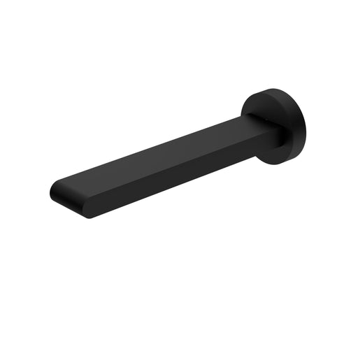 Nero Bianca Fixed Basin/Bath Spout 200mm - Matte Black-NR321503MB-blue-leaf-bathware