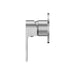 Nero Bianca Shower Mixer 80mm Plate - Chrome-NR321511dCH-blue-leaf-bathware