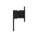 Nero Bianca Shower Mixer 80mm Plate - Matte Black-NR321511dMB-blue-leaf-bathware