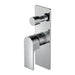 Nero Bianca Shower Mixer With Diverter - Chrome-NR321511aCH-blue-leaf-bathware