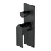 Nero Bianca Shower Mixer With Diverter - Matte Black-NR321511aMB-blue-leaf-bathware