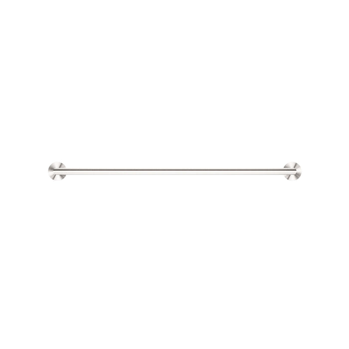 Nero Dolce Single Towel Rail 700mm - Brushed Nickel-NR3630BN-blue-leaf-bathware