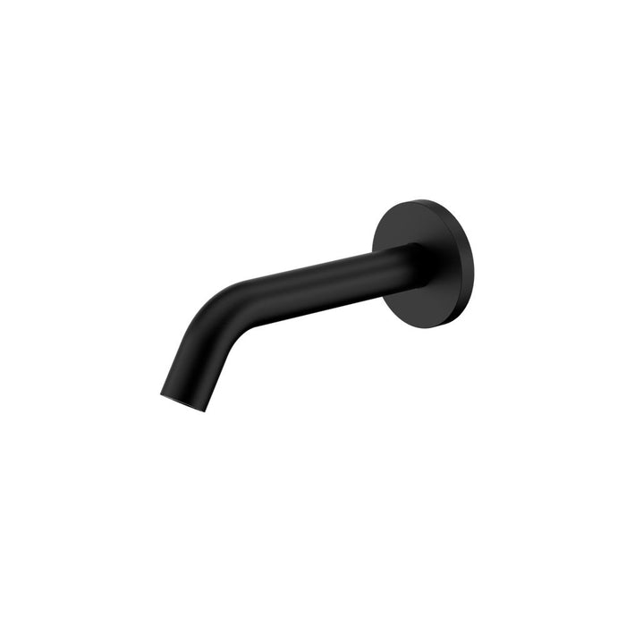 Nero Mecca Wall Mount Sensor Tap 80mm Plate - Matte Black-NR405MB-blue-leaf-bathware