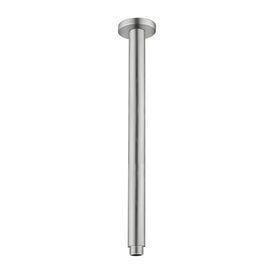 Nero Round Ceiling Arm - Brushed Nickel-blue-leaf-bathware