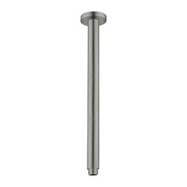 Nero Round Ceiling Arm - Gun Metal-blue-leaf-bathware