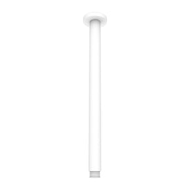 Nero Round Ceiling Arm 300mm Length - Matte White-NR503300MW-blue-leaf-bathware