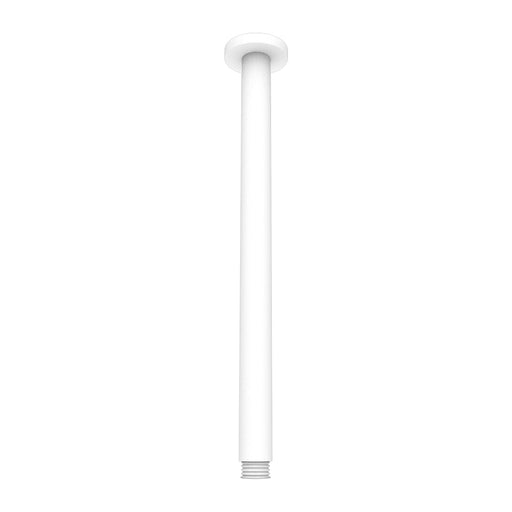 Nero Round Ceiling Arm 300mm Length - Matte White-NR503300MW-blue-leaf-bathware