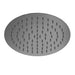 Nero 250mm Round Stainless Steel Shower Head - Gun Metal-NR507036GM-blue-leaf-bathware