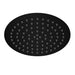 Nero 250mm Round Stainless Steel Shower Head - Matte Black-NR507036MB-blue-leaf-bathware