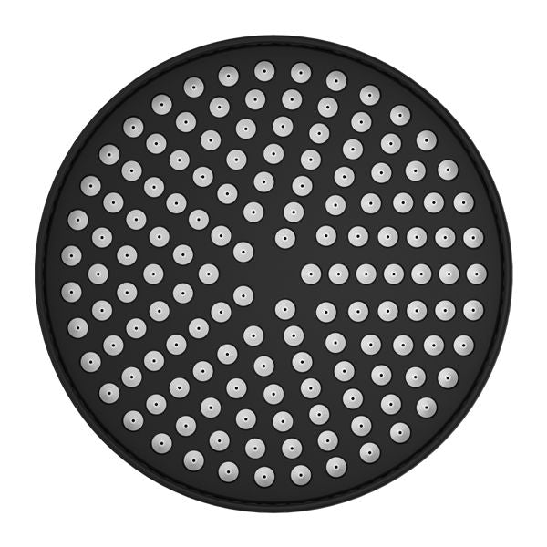 Nero York 200mm Shower Head - Matte Black-NR508094MB-blue-leaf-bathware