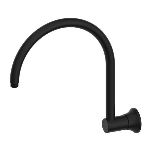 Nero York Shower Arm - Matte Black-NR508MB-blue-leaf-bathware