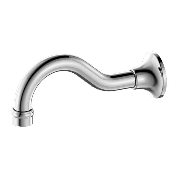 Nero York Basin/Bath Spout Only - Chrome-NR692103CH-blue-leaf-bathware