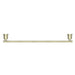 Nero York Single Towel Rail 600mm - Aged Brass-NR6924AB-blue-leaf-bathware