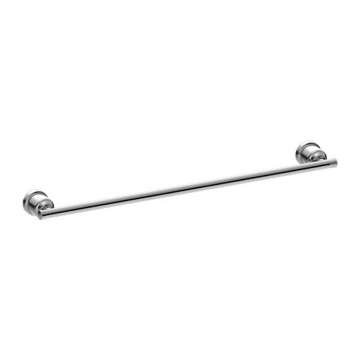 Nero York Single Towel Rail 600mm - Chrome-NR6924CH-blue-leaf-bathware