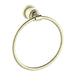 Nero York Towel Ring - Aged Brass-NR6980AB-blue-leaf-bathware