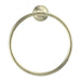 Nero York Towel Ring - Aged Brass-NR6980AB-blue-leaf-bathware