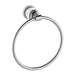 Nero York Towel Ring - Chrome-NR6980CH-blue-leaf-bathware