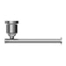 Nero York Toilet Roll Holder - Chrome-NR6986CH-blue-leaf-bathware