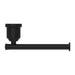 Nero York Toilet Roll Holder - Matte Black-NR6986MB-blue-leaf-bathware