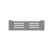 Nero Pearl Metal Shower Shelf - Gun Metal-NR8087aGM-blue-leaf-bathware