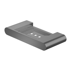 Nero Bianca Soap Dish Holder - Gun Metal-NR9081GM-blue-leaf-bathware