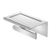 Nero Bianca Toilet Roll Holder With Phone Holder - Chrome-NR9086aCH-blue-leaf-bathware