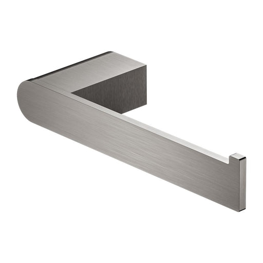 Nero Bianca Toilet Roll Holder - Brushed Nickel-NR9086BN-blue-leaf-bathware