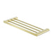 Nero Bianca Towel Rack - Brushed Gold-NR9089BG-blue-leaf-bathware