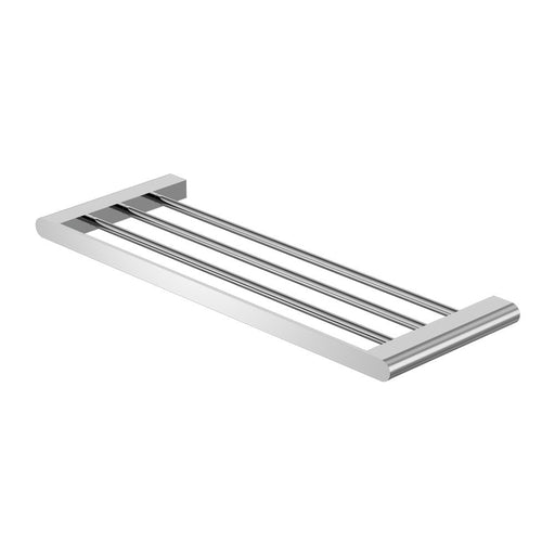 Nero Bianca Towel Rack - Chrome-NR9089CH-blue-leaf-bathware