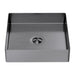 Nero Opal Square 400mm Stainless Steel Basin - Graphite-NRB401sGR-blue-leaf-bathware