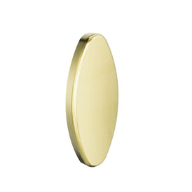 Nero Backrest Removable Wall Cover Plate - Brushed Gold-NRCR0005BG-blue-leaf-bathware