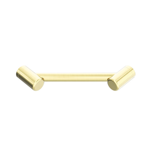 Nero Mecca Care 25mm Footrest Corner Grab Rail 215mm - Brushed Gold-NRCR2508WBG-blue-leaf-bathware