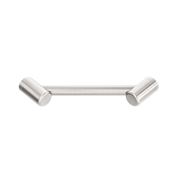 Nero Mecca Care 25mm Footrest Corner Grab Rail 215mm - Brushed Nickel-NRCR2508WBN-blue-leaf-bathware