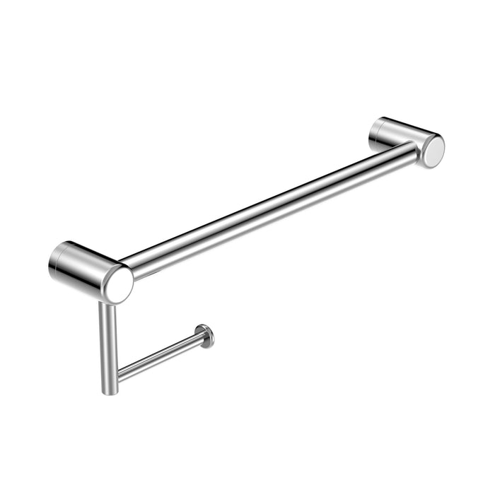 Nero Mecca Care 25mm Toilet Roll Rail - Chrome-blue-leaf-bathware