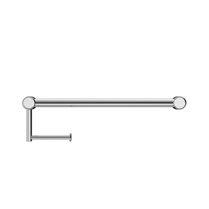 Nero Mecca Care 25mm Toilet Roll Rail - Chrome-blue-leaf-bathware