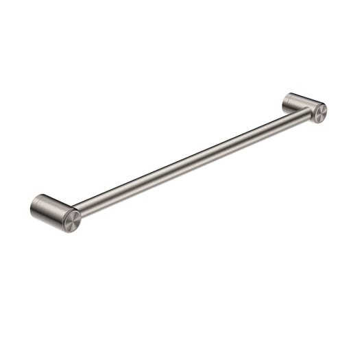 Nero Mecca Care 25mm Grab Rail - Brushed Nickel-blue-leaf-bathware