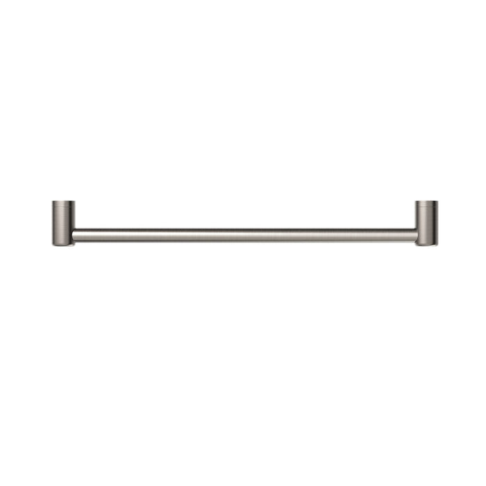 Nero Mecca Care 25mm Grab Rail - Brushed Nickel-blue-leaf-bathware