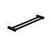 Nero Mecca Care 25mm Double Towel Grab Rail - Matte Black-blue-leaf-bathware