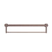 Nero Mecca Care 32mm Grab Rail With Towel Holder - Brushed Bronze-blue-leaf-bathware