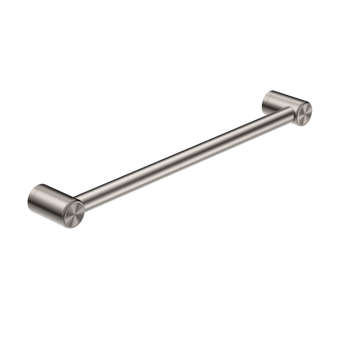 Nero Mecca Care 32mm Grab Rail - Brushed Nickel-blue-leaf-bathware