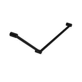 Nero Mecca Care 32mm Dda Grab Rail Set 45 Degree 750x900mm - Matte Black-NRCR3245MB-blue-leaf-bathware