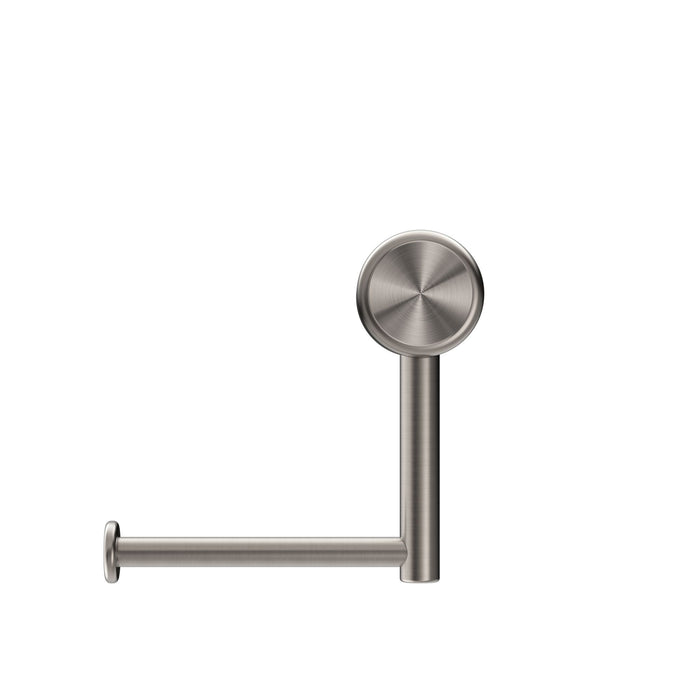 Nero Mecca Care Heavy Duty Toilet Roll Holder - Brushed Nickel-NRCR3286BN-blue-leaf-bathware