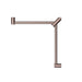 Nero Mecca Care 32mm Wrap Around Corner Grab Rail 600x600mm - Brushed Bronze-NRCR3290WBZ-blue-leaf-bathware