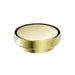 Nero 130mm Round Tile Insert Floor Waste 100mm Outlet - Brushed Gold-NRFW005BG-blue-leaf-bathware