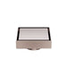 Nero 100mm Square Tile Insert Floor Waste 50mm Outlet - Brushed Bronze-NRFW006BZ-blue-leaf-bathware