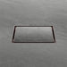 Nero 130mm Square Tile Insert Floor Waste 80mm Outlet - Brushed Bronze-NRFW007BZ-blue-leaf-bathware