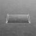 Nero 130mm Square Tile Insert Floor Waste 100mm Outlet - Brushed Nickel-NRFW008BN-blue-leaf-bathware