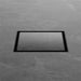 Nero 130mm Square Tile Insert Floor Waste 100mm Outlet - Matte Black-NRFW008MB-blue-leaf-bathware